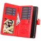 Dobbelt Flip Flexi 9-kort Sony Xperia XZ3 (H9436)  - rød
