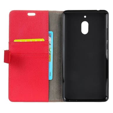 Wallet 2-kort til Nokia 2.1 2018 (TA-1080)  - rød