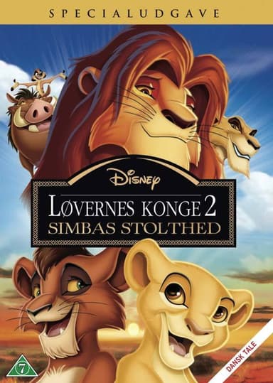 LØVERNES KONGE 2: SIMBAS STOLTHED (DVD)