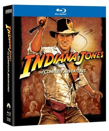 INDIANA JONES: COMPLETE ADVENTURES (4 MOVIES)(Blu-ray)