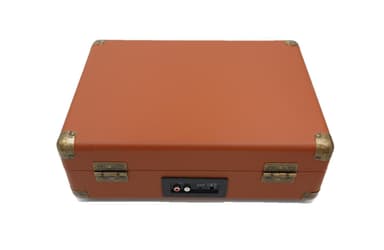 Bærbar vinylafspiller med Bluetooth Brown