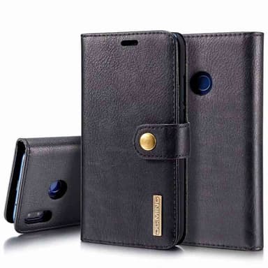 DG-Ming Wallet 2i1 til Huawei P20 Lite (ANE-LX1)  - sort