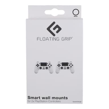 Floating Grip vægbeslag til PS4/3 controller (hvid)