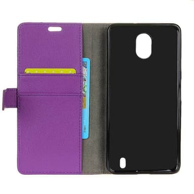 Wallet 2-kort til Nokia 1 2018 (TA-1047)  - lilla