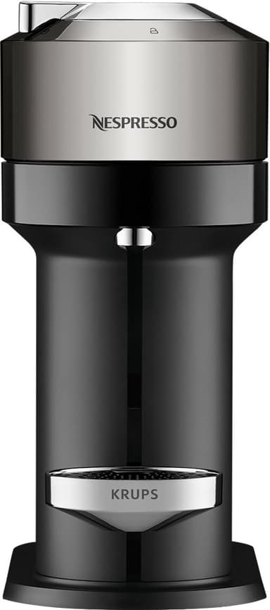 NESPRESSO® Vertuo Next kaffemaskine fra Krups, Dark Chrome