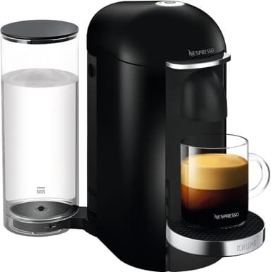 NESPRESSO® VertuoPlus-kaffemaskine fra Krups, Sort