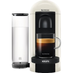 NESPRESSO® VertuoPlus-kaffemaskine fra Krups, Hvid
