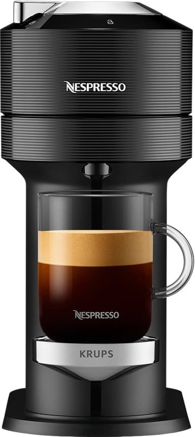 NESPRESSO® Vertuo Next kaffemaskine fra Krups, Sort