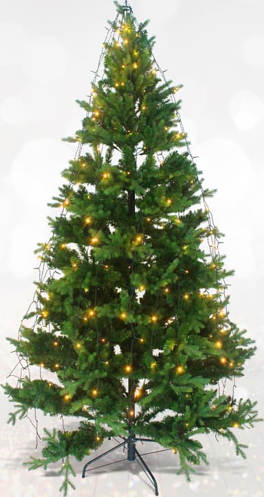 Se Deltaco-sm Tree Light, 270 Led, Ww, 10 Strings, 27 Led/200cm - Lyskæde hos Elgiganten