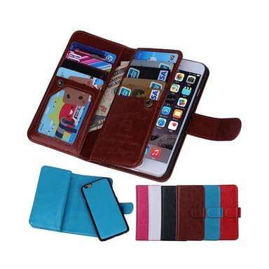 Dobbelt Wallet 2i1 Apple iPhone 7 / 8 / SE (4.7")  - hvid