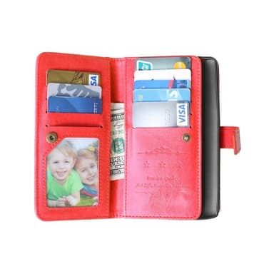 Dobbelt Flip Flexi 9-kort OnePlus One (E1005)  - rød