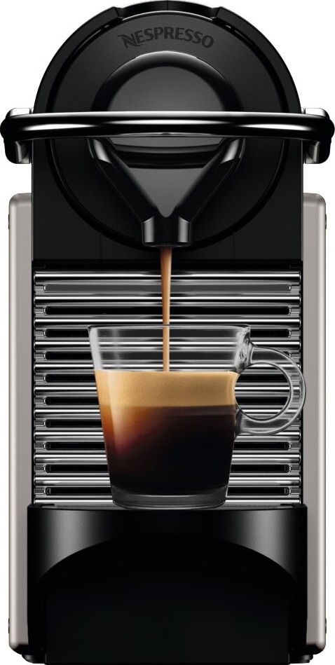 NespressoÂ® Pixie-kaffemaskine fra Krups, Titan thumbnail