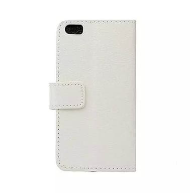 Wallet cover 2-kort Apple iPhone 4 / 4S  - hvid