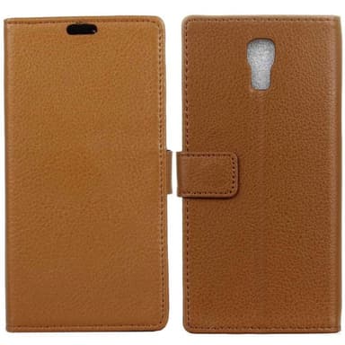 Wallet 2-kort til LG X- Screen (K500N)  - brun