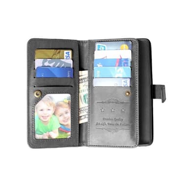 Dobbelt Flip Flexi 9-kort OnePlus 2 (A2005)  - sort