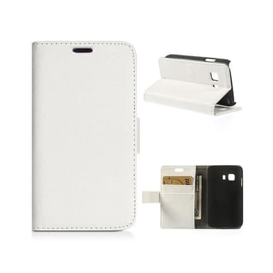 Wallet 2-kort til Samsung Galaxy Young 2 (SM-G130H)  - hvid