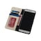 Wallet 3-kort til Samsung Galaxy A8 2015 (SM-A800F)  - hvid