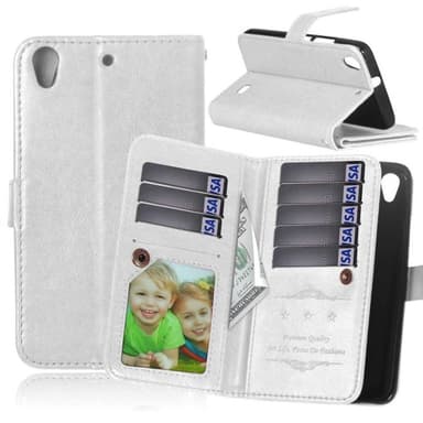 Dobbelt Flip Flexi 9-kort Huawei Ascend G620S  - hvid