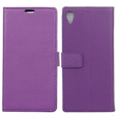 Wallet 2-kort til Sony Xperia X- Performance (F8131)  - lilla