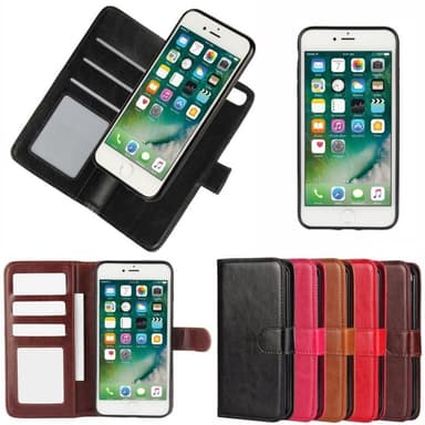 MOVE Wallet 2i1 Apple iPhone 7 Plus / 8 Plus  - rød