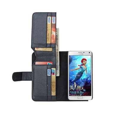 Multi Wallet 7-kort Samsung Galaxy Note 5 (SM-920C)  - sort