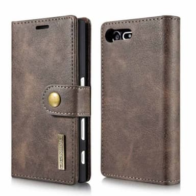 DG-Ming Wallet 2i1 til Sony Xperia X Compact (F5321)  - Grå