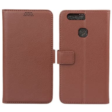 Wallet 2-kort til Huawei P9 Plus (VIE-L29)  - brun