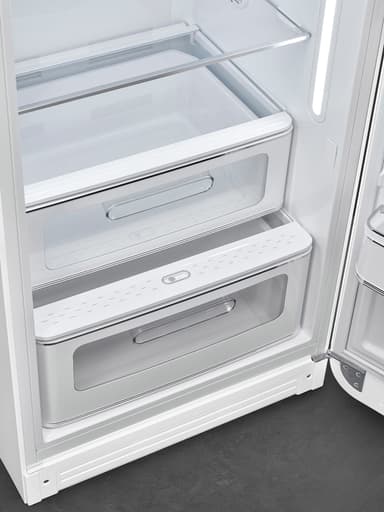 Smeg 50 s style køleskab med fryser FAB28RWH5 (hvid)