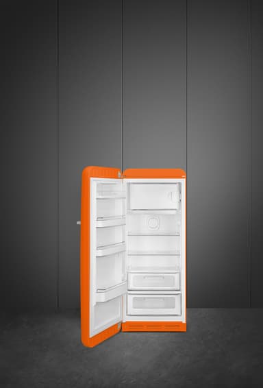 Smeg 50's style køleskab med fryser FAB28LOR5 (orange)