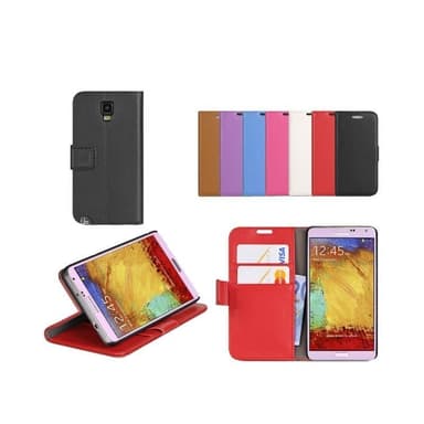 Wallet 2-kort til Samsung Galaxy Note 3 (SM-N9005)  - lilla