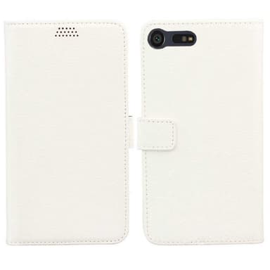 Wallet 2-kort til Sony Xperia X Compact (F5321)  - hvid