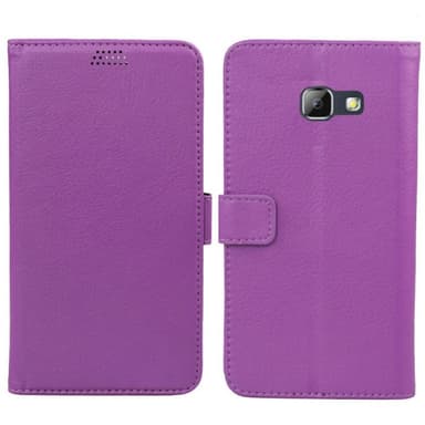 Wallet 2-kort til Galaxy A5 2017 (SM-A520F)  - lilla