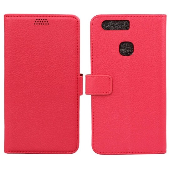 Wallet 2-kort til Huawei P9 Plus (VIE-L29)  - rød