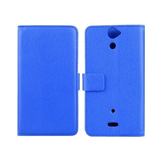 Wallet 2-kort til Sony Xperia V (LT25i)  - blå