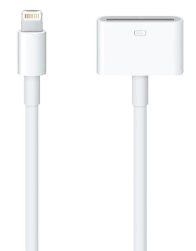 Apple Lightning til 30-bens adapter (20 cm)