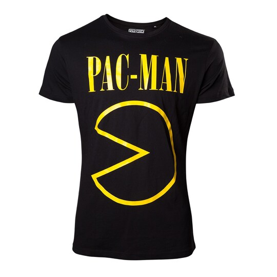 T-shirt Pac-Man - Band Inspired - sort (M)