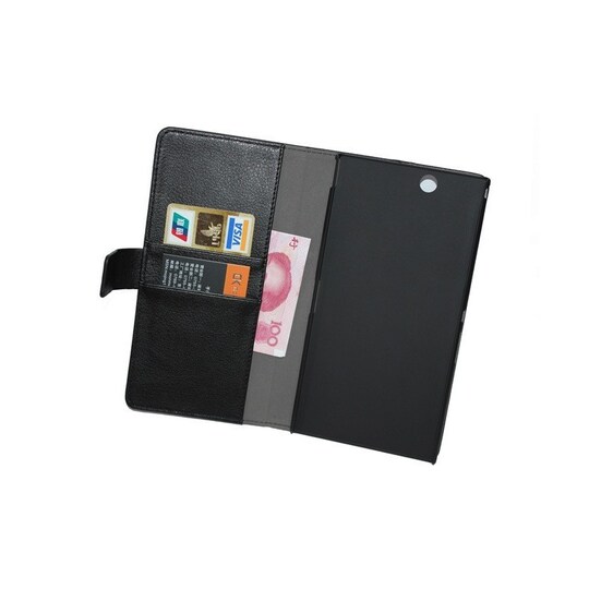 Wallet 2-kort til Xperia Z Ultra XL (C6833)  - sort