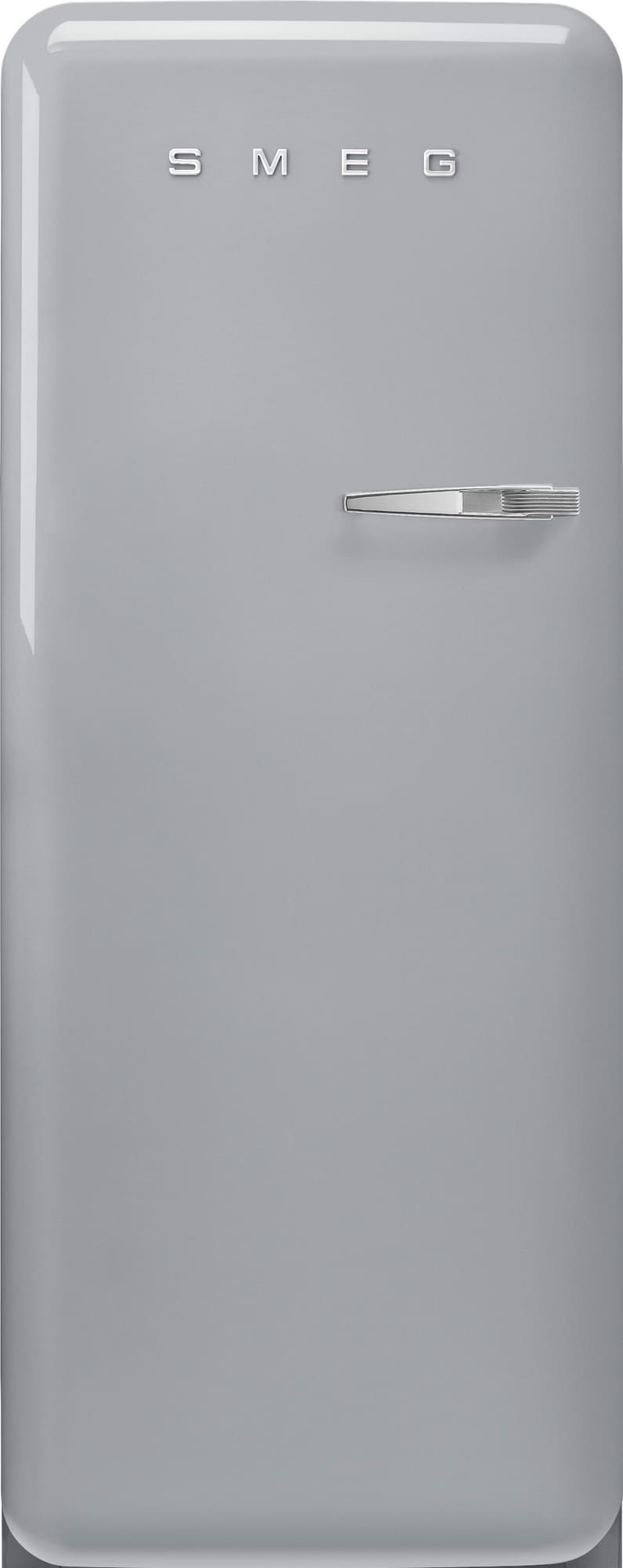Smeg 50 s style køleskab med fryser FAB28LSV5 (sølv) thumbnail
