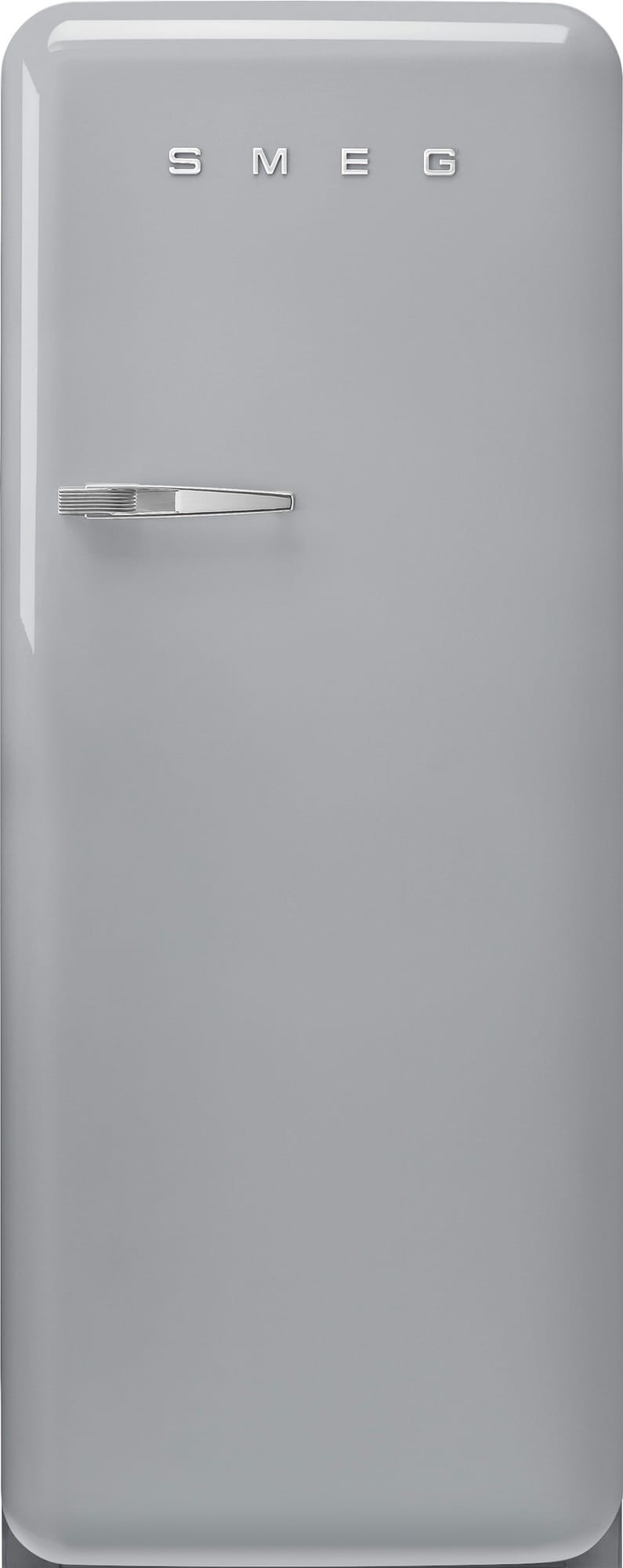 Smeg 50 s style køleskab med fryser FAB28RSV5 (sølv) thumbnail