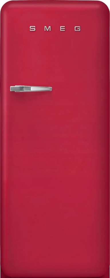 Smeg 50 s style køleskab med fryser FAB28RDRB5 (ruby red)