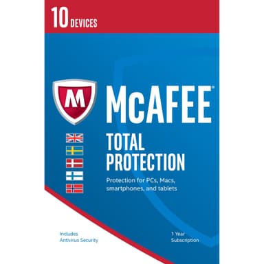 McAfee Total Protection 2017 - 10 enheder