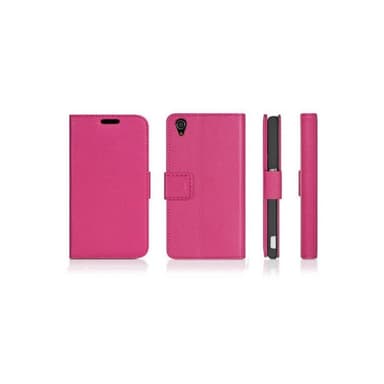 Wallet 2-kort til Sony Xperia Z1 (c6903)  - lyserød