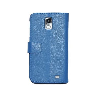 Wallet 2-kort til Samsung Galaxy S2 LTE (GT-i9210)  - blå