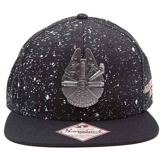 Star Wars Millenium Falcon snapback cap (sort)