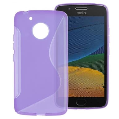S-Line Silicone Cover til Motorola Moto G5 (XT1670)  - lilla
