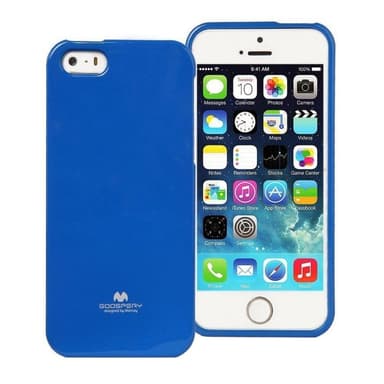 Mercury Jelly cover Apple iPhone 5.5S, 5SE  - blå