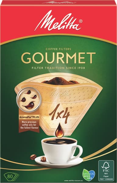 Melitta Gourmet kaffefiltre |