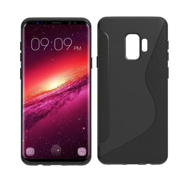 S-Line Silicone Cover til Samsung Galaxy S9 (SM-G960F)  - Grå