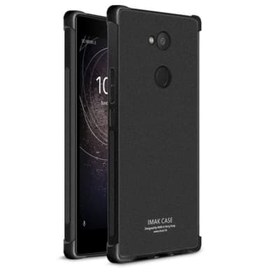 IMAK Shockproof silikone cover til Sony Xperia L2 (H3311) - Matt Blac