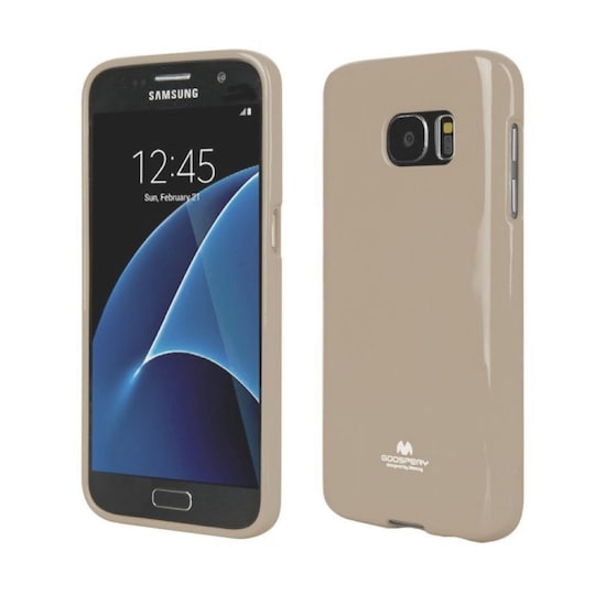 Mercury Jelly cover Samsung Galaxy S7 (SM-G930F)  - guld